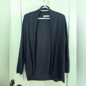 3/$20 ZARA cardigan navy blue